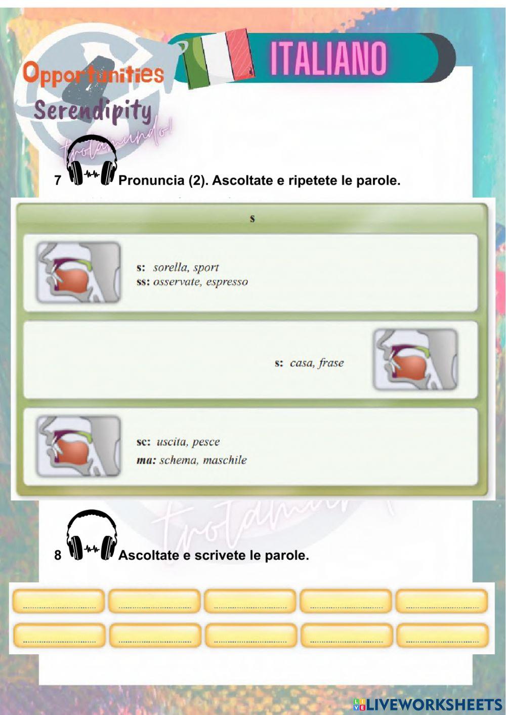 Progetto italiano clase 2