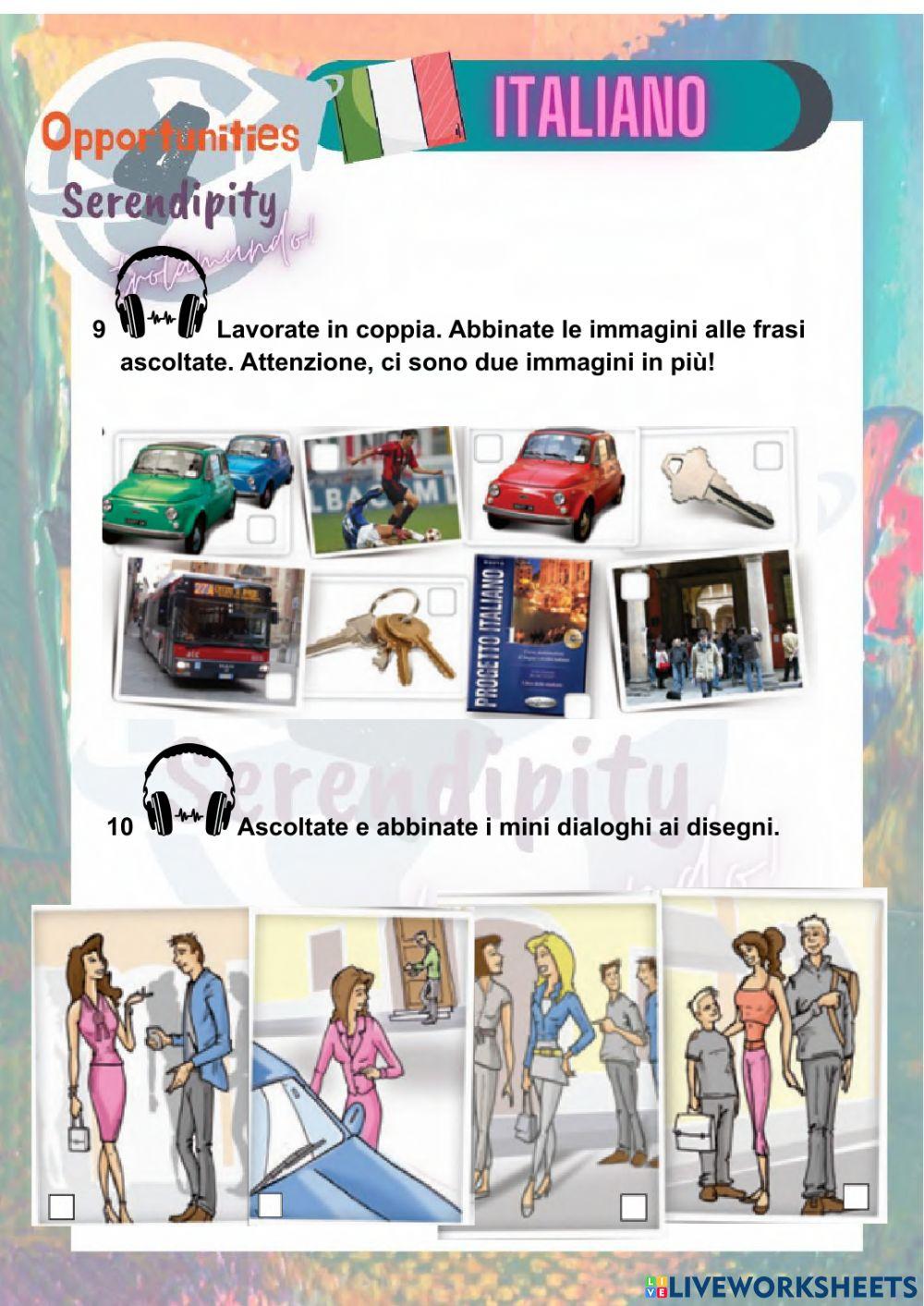 Progetto italiano clase 2