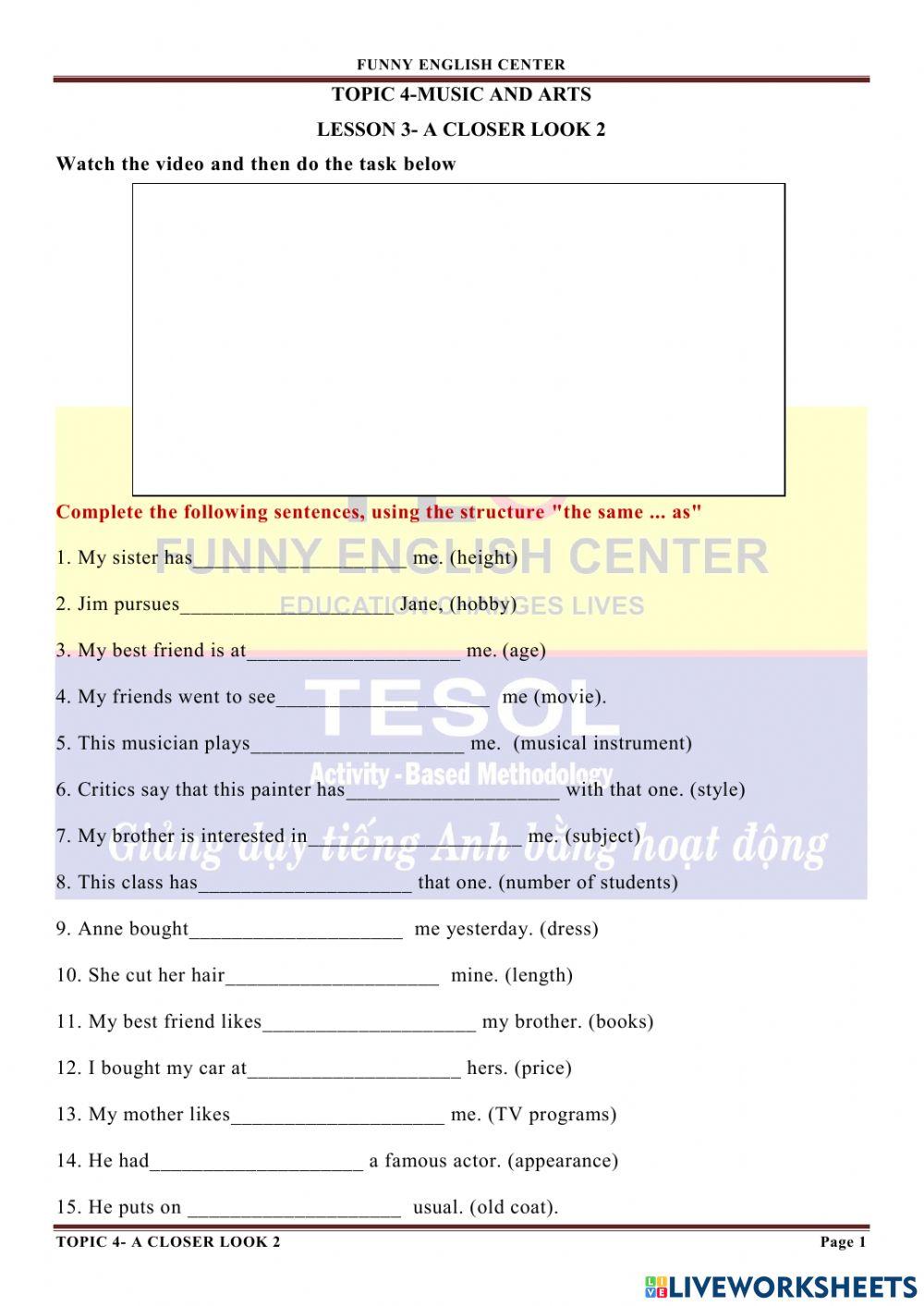 E.7-Topic 4-A Closer Look 2- The same-as