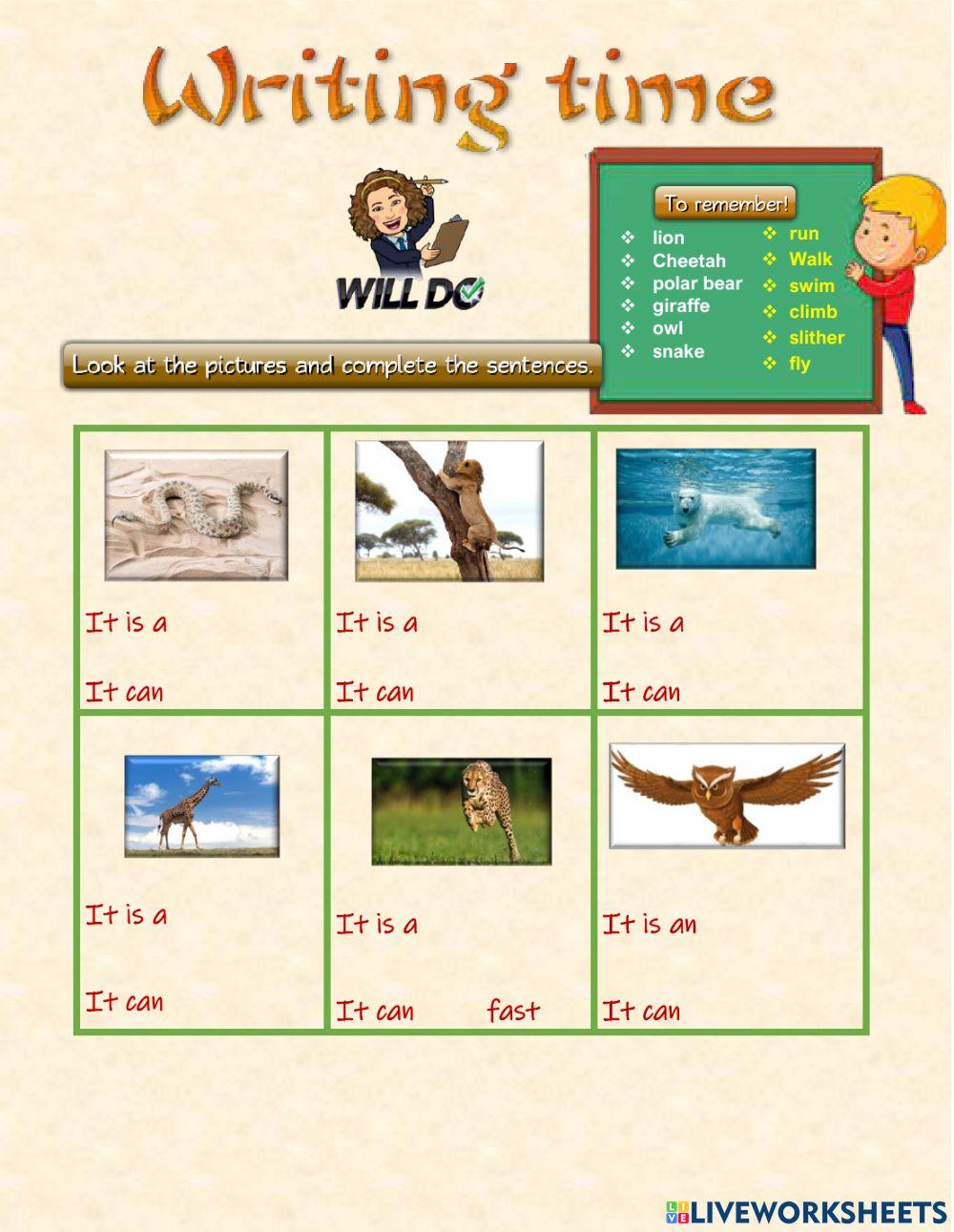 Animal and abilities