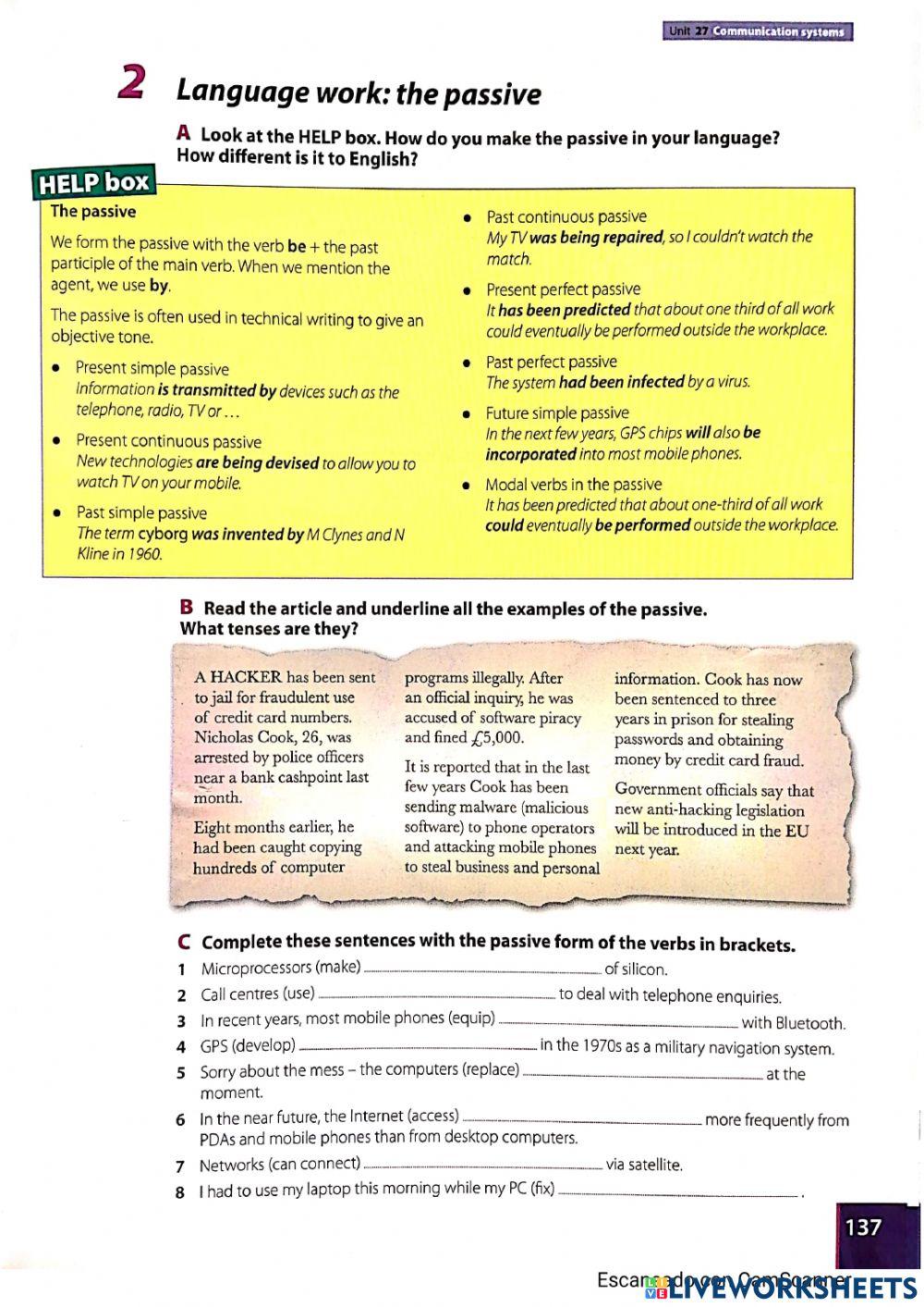 Unit 27 - Communication systems