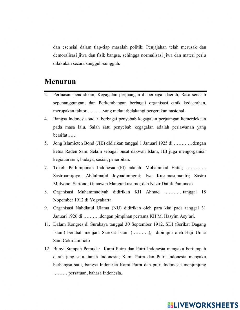 Crossword IPS Bagian C Ke 44