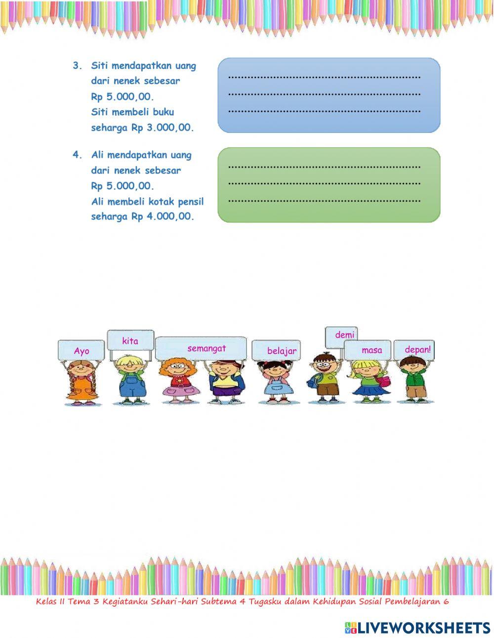 Tema 3 Subtema 4 Pembelajaran 6