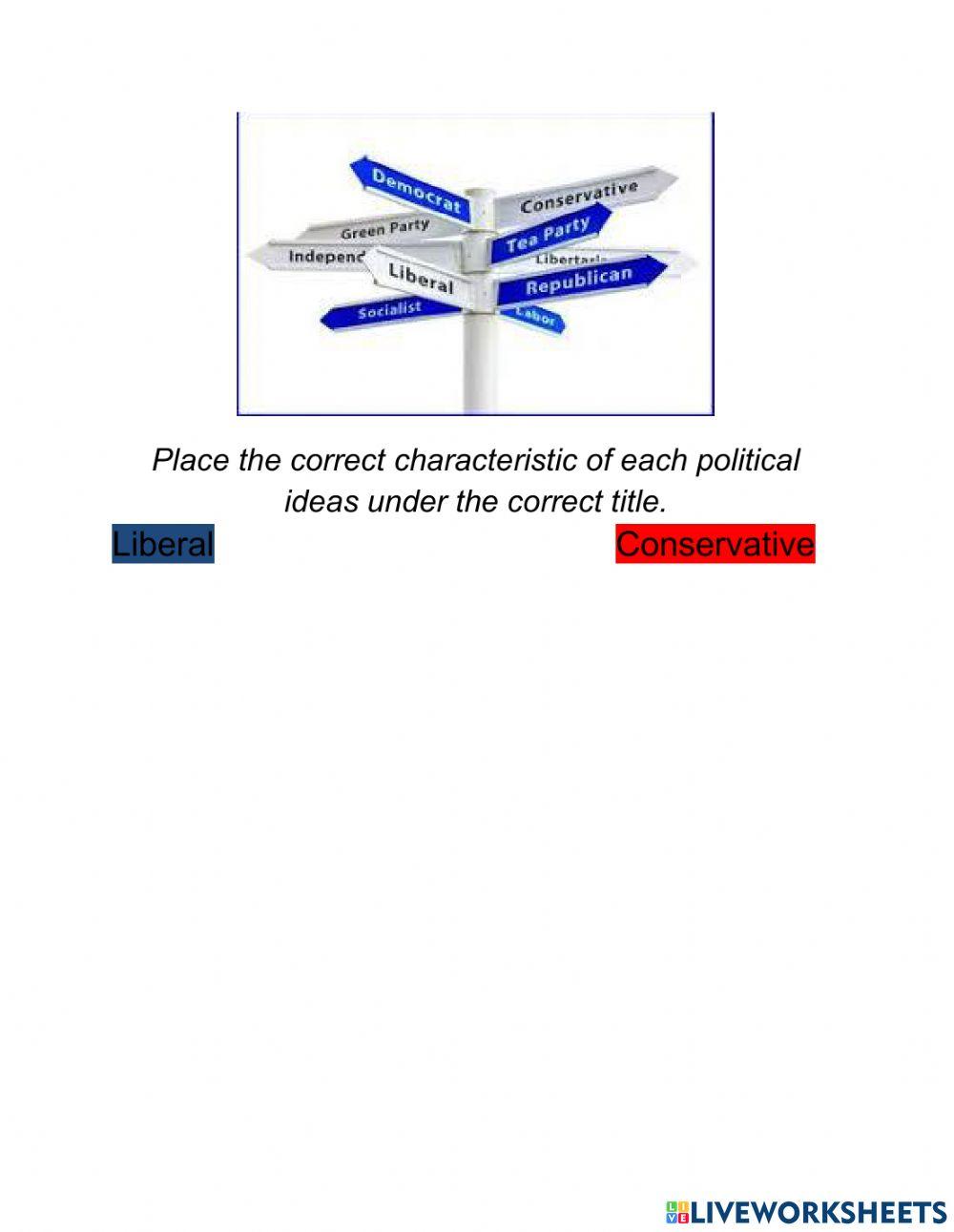 Liberal-conservative