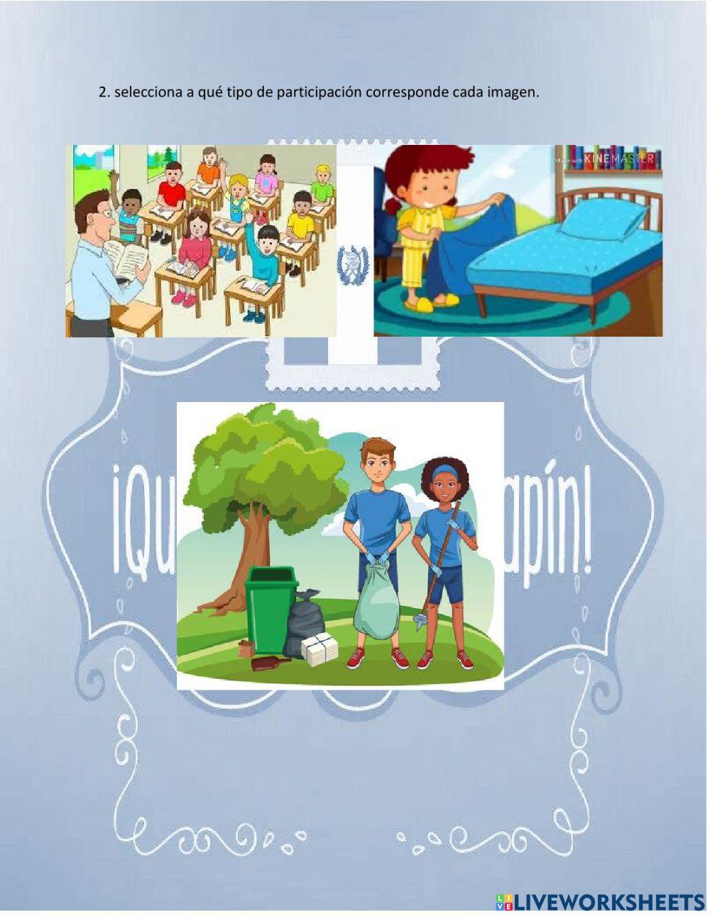 Participación y jura a la bandera de Guatemala