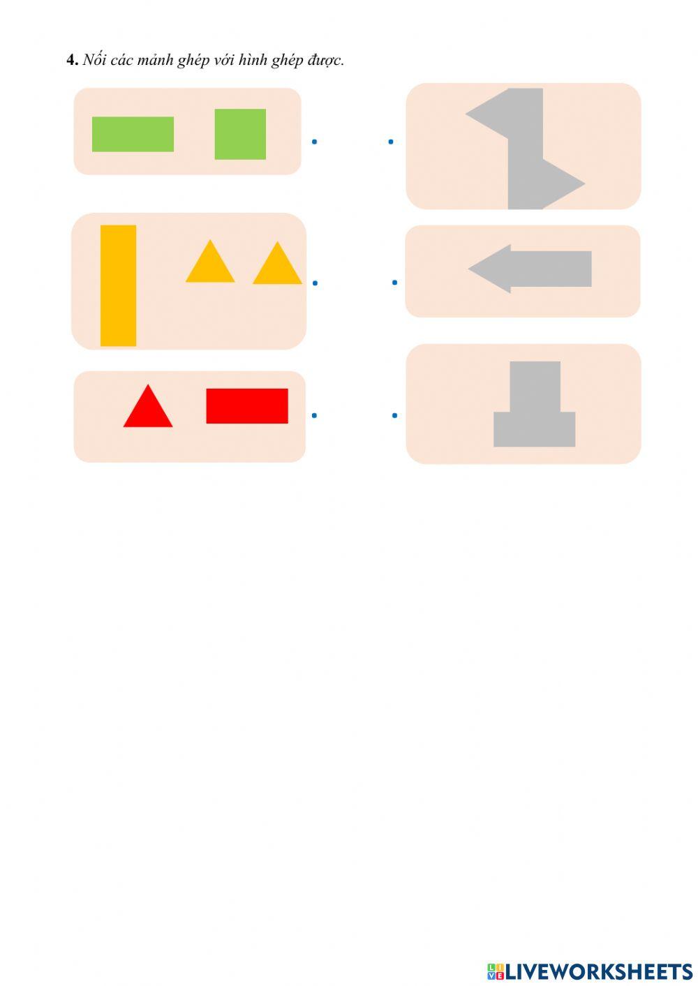 Cắt, ghép hình phẳng