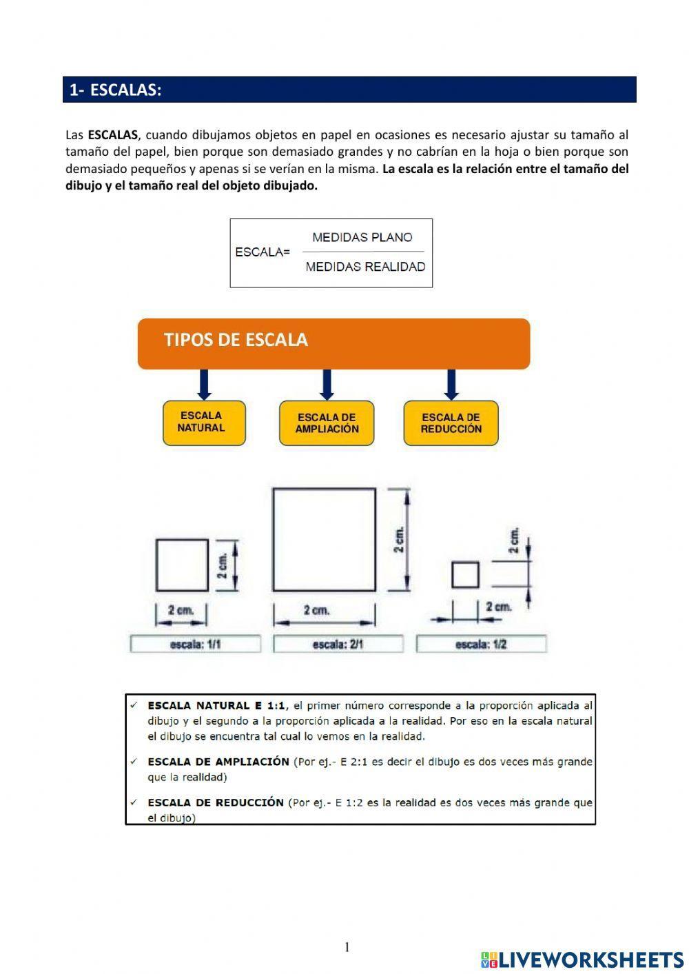 Escala-Acotación- Boceto y Croquis- Vistas