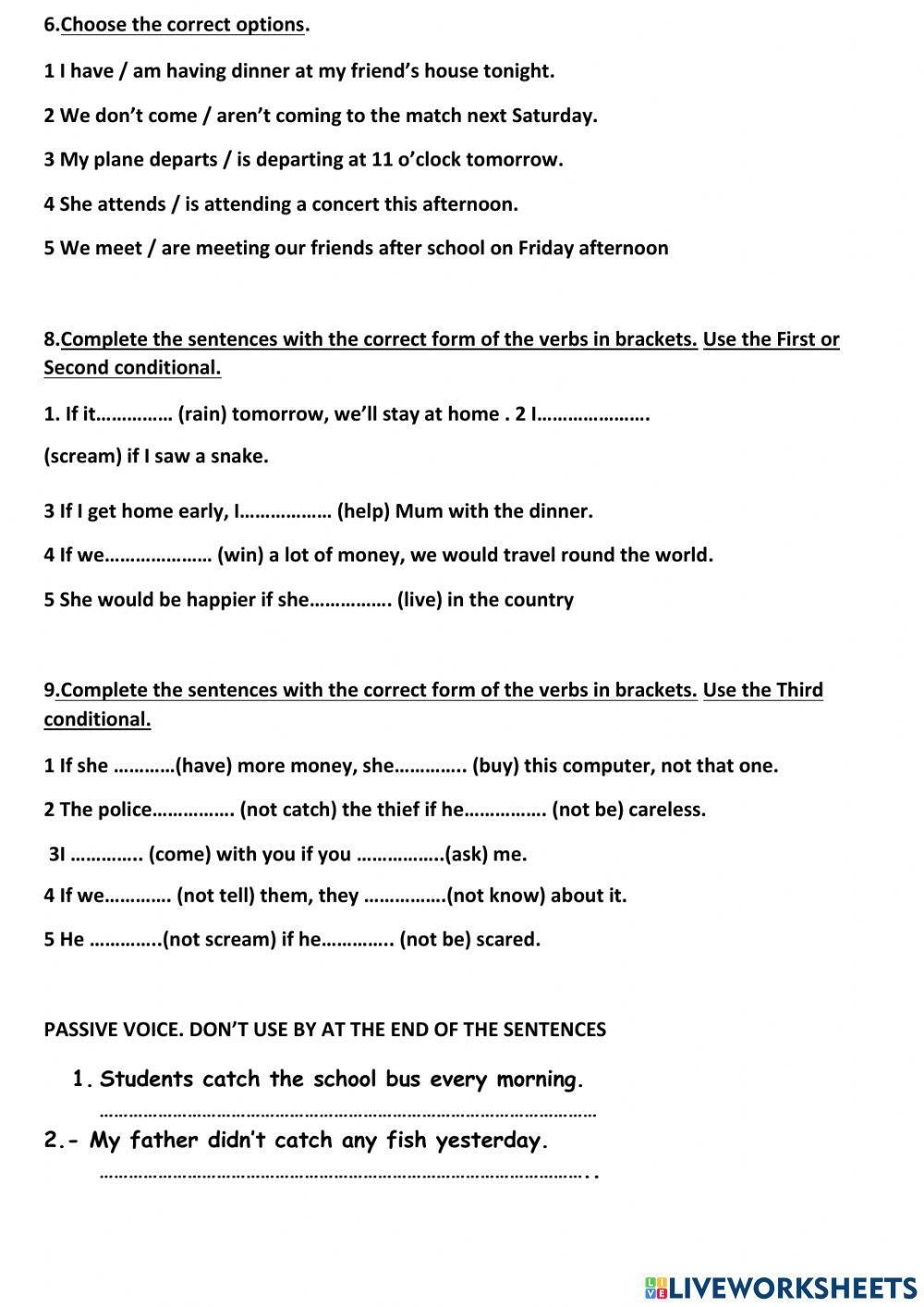 4TH ADULT FINAL EXAM DECEMBER 2021