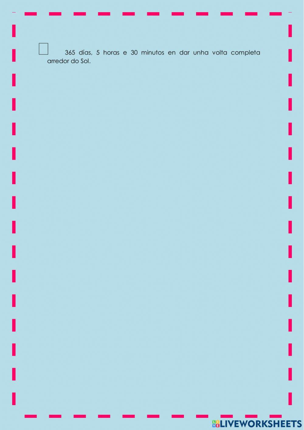 Test o sistema solar