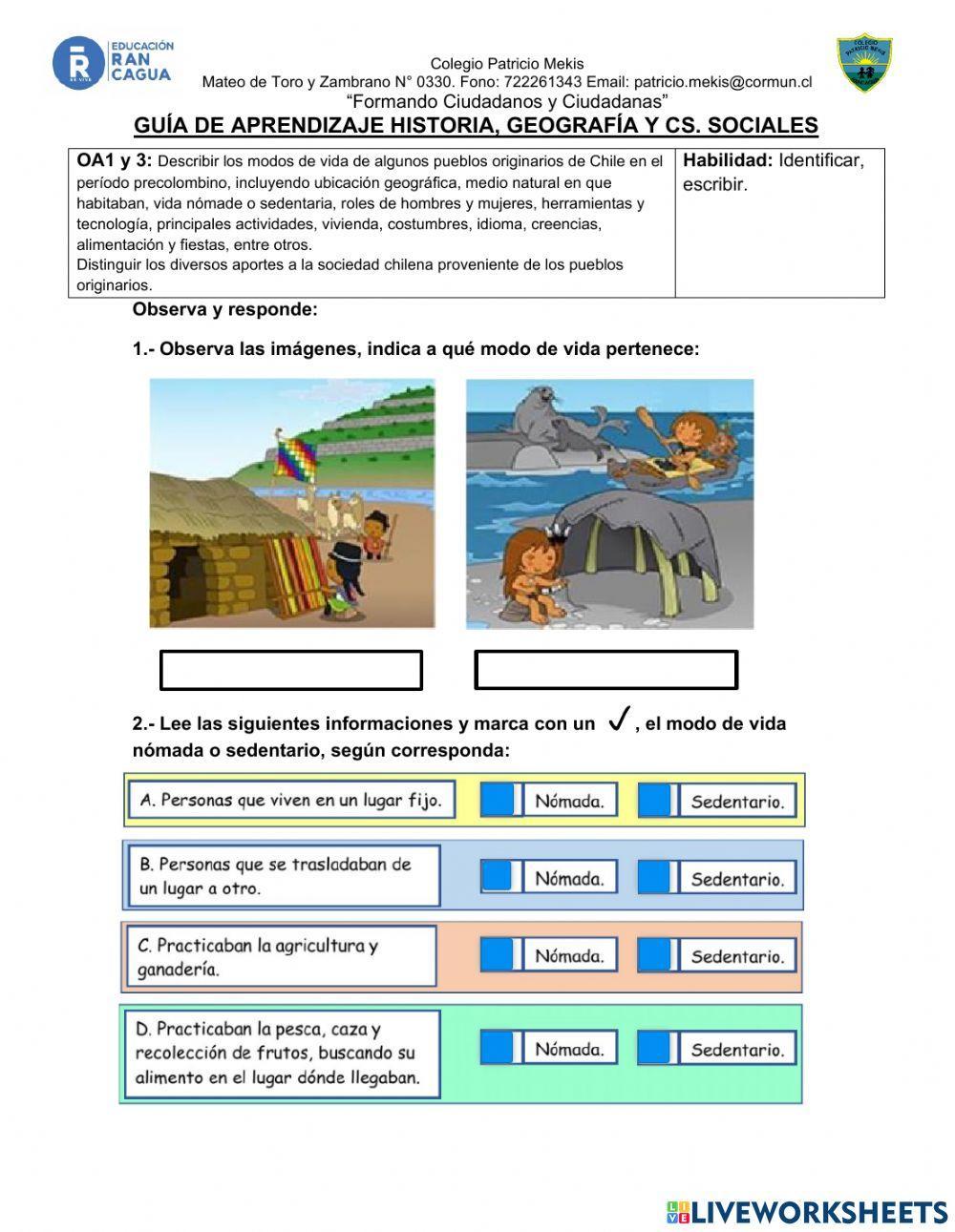 Guía Pueblo Originarios