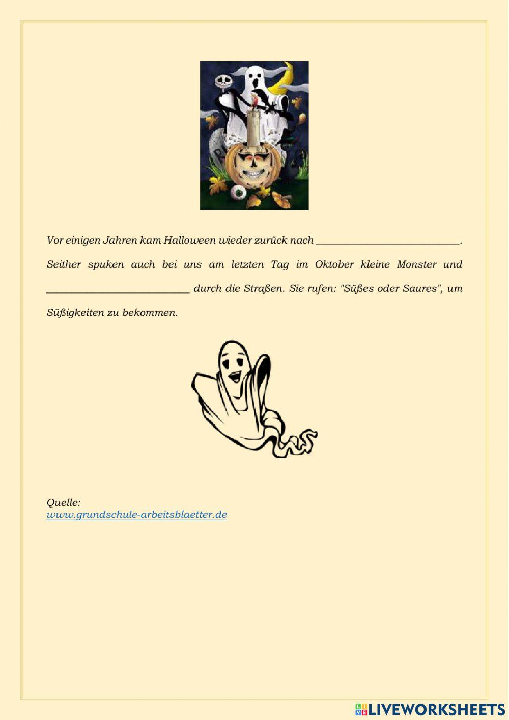 Die Geschichte von Halloween