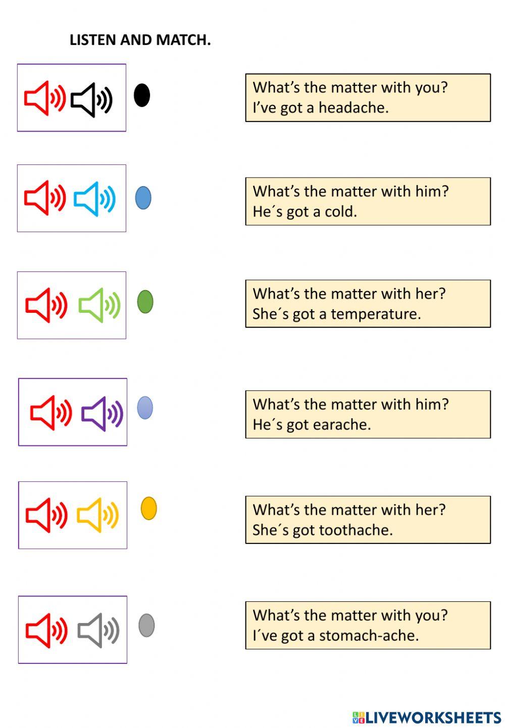 4º listen what's the matter