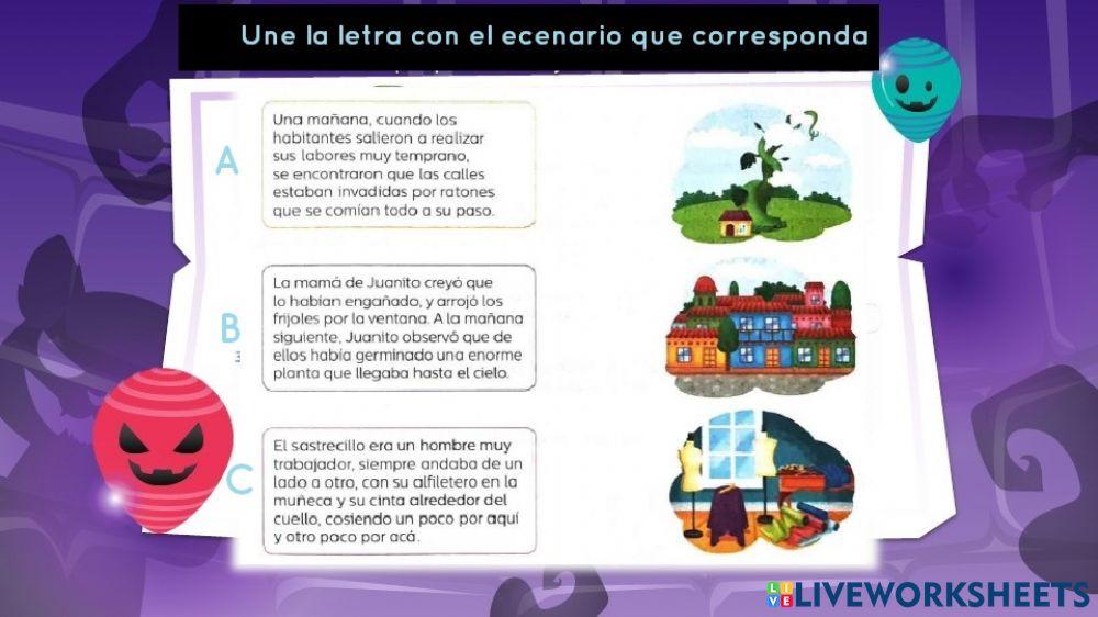 Escenarios 5° santillana