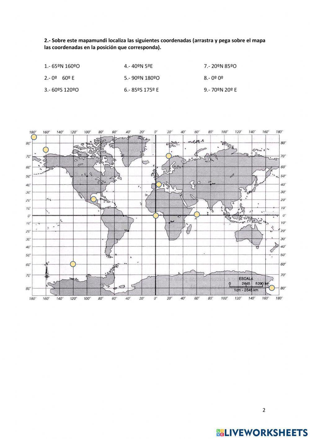 Práctica con la red geográfica