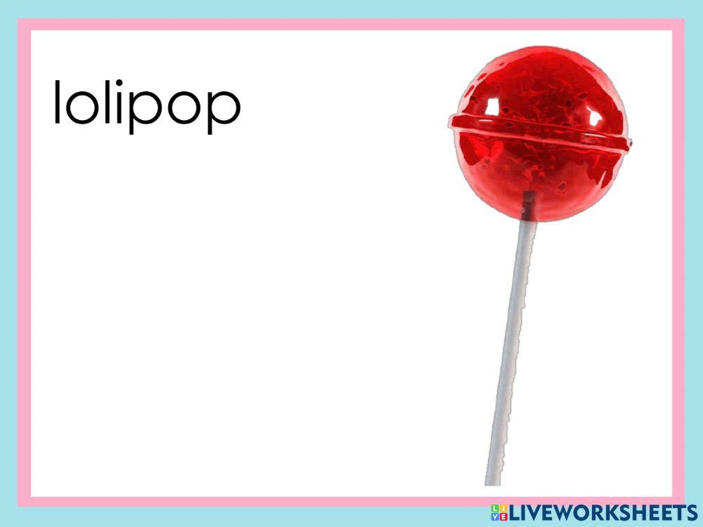 Listen and repeat: letter L-l