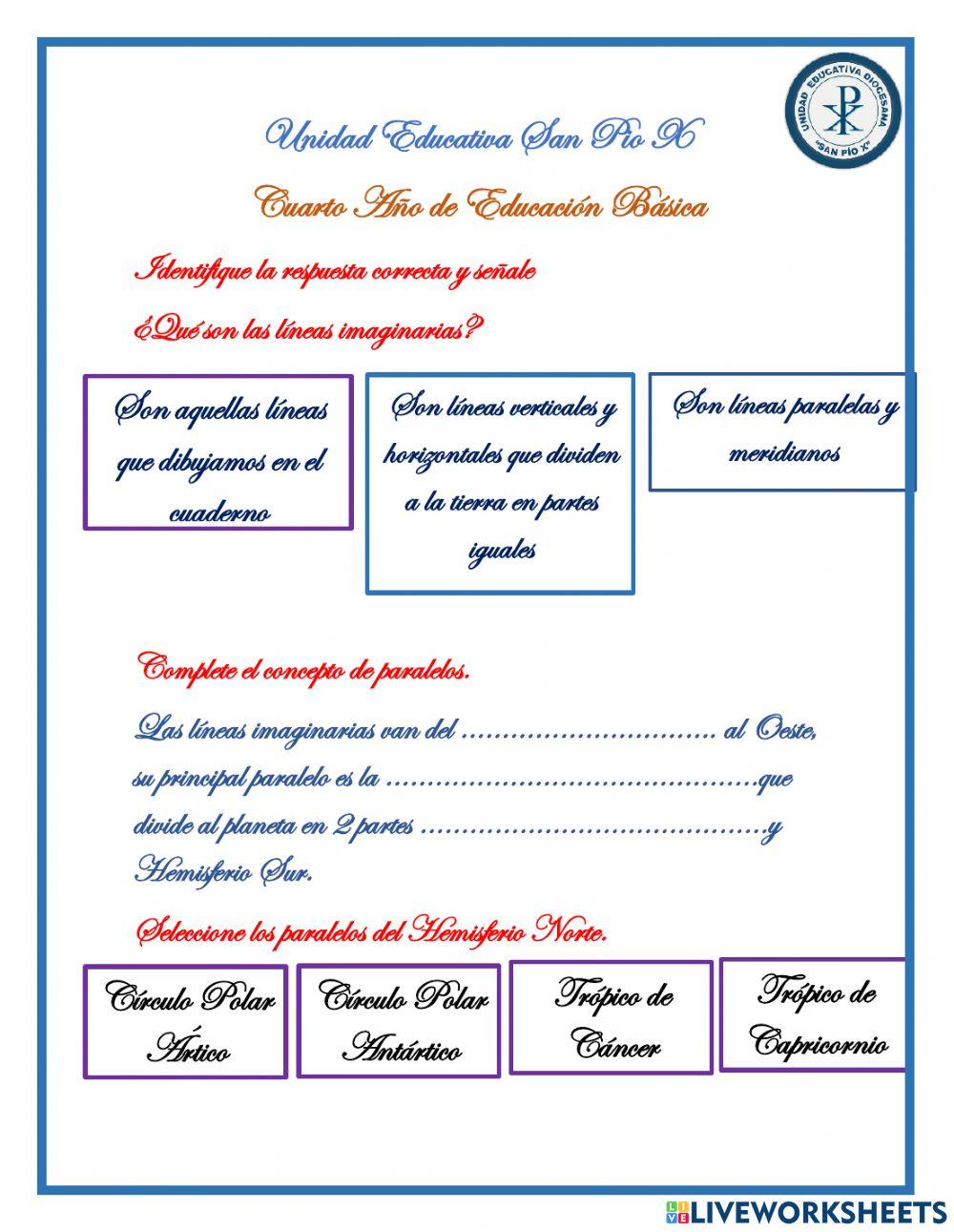 Evaluación de paralelos