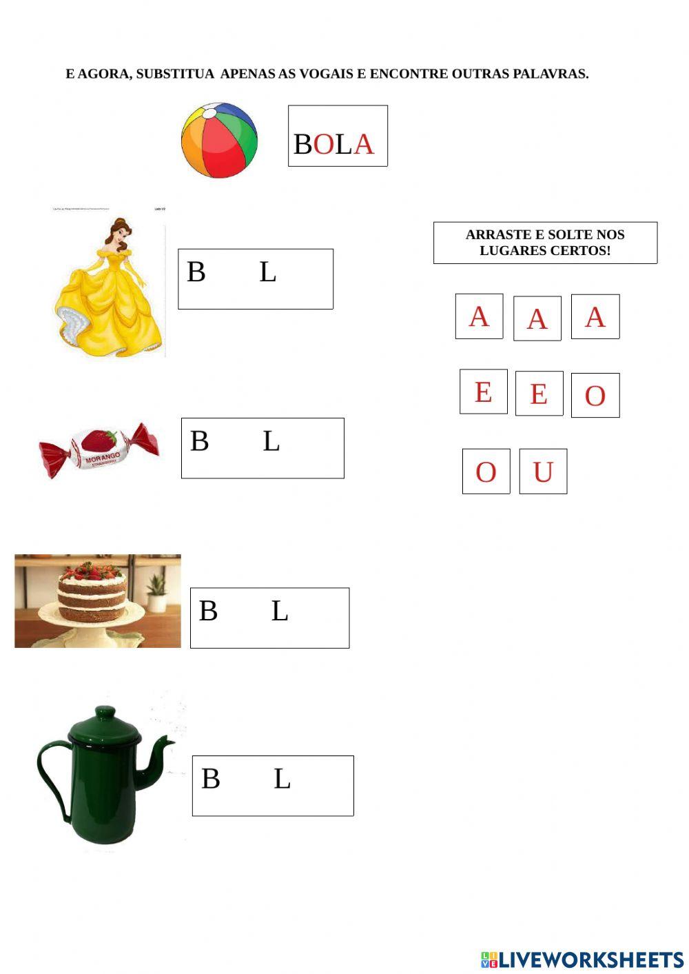 Texto o tubo de cola