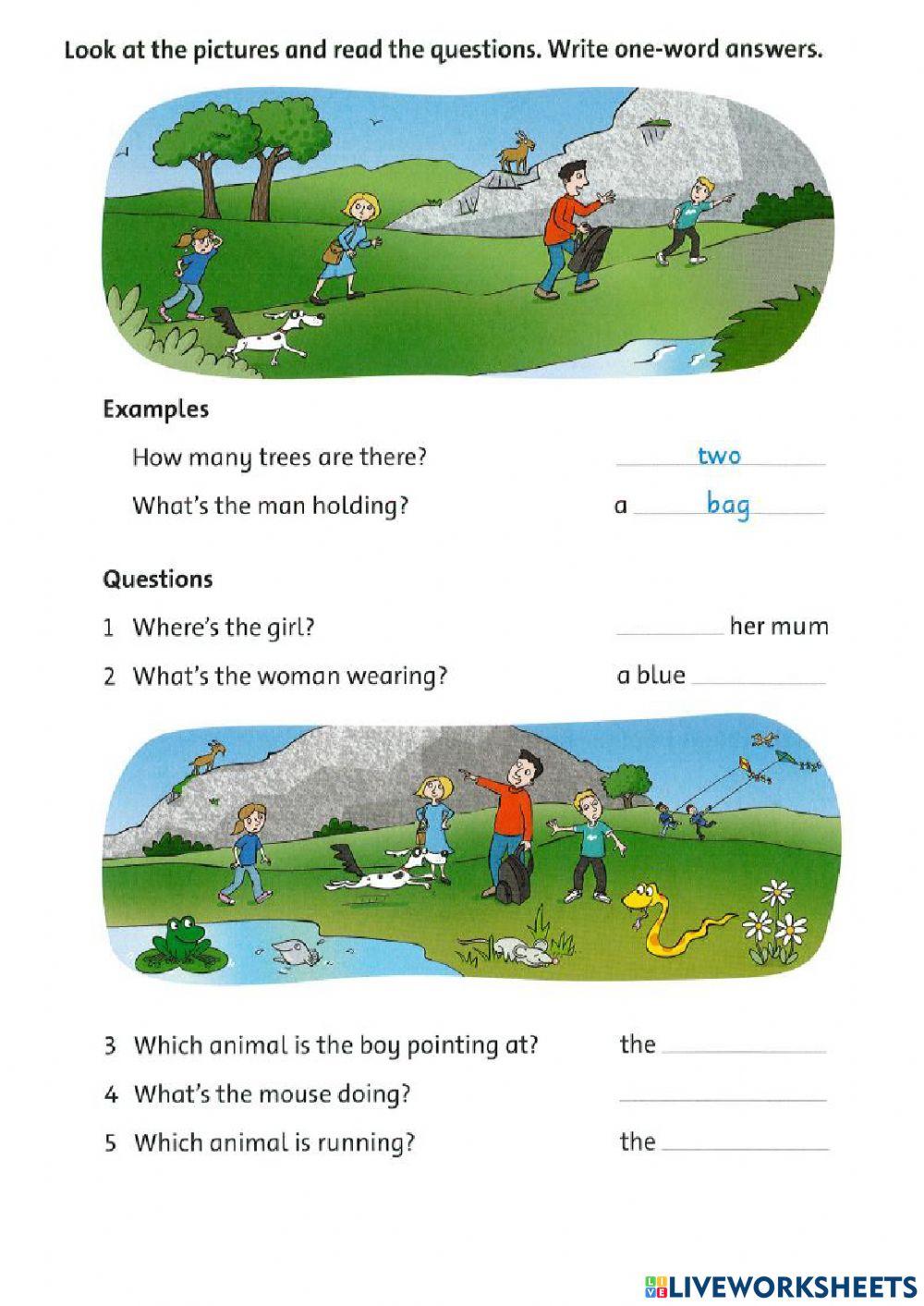 Starters - reading and writing