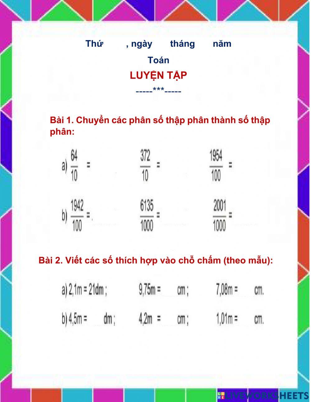 Luyện tập trang 38