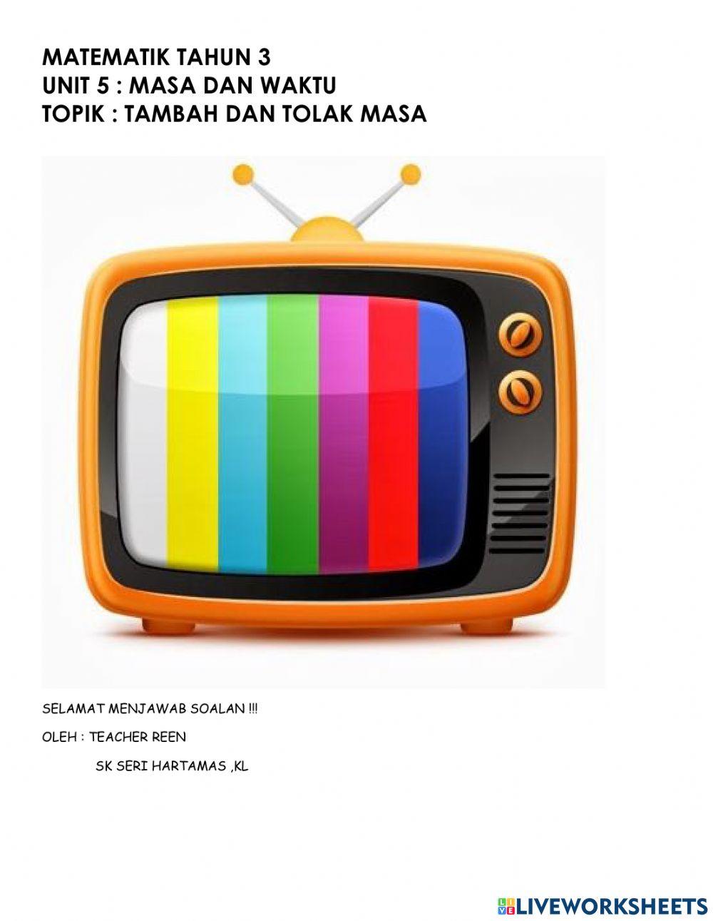 Tambah dan tolak masa