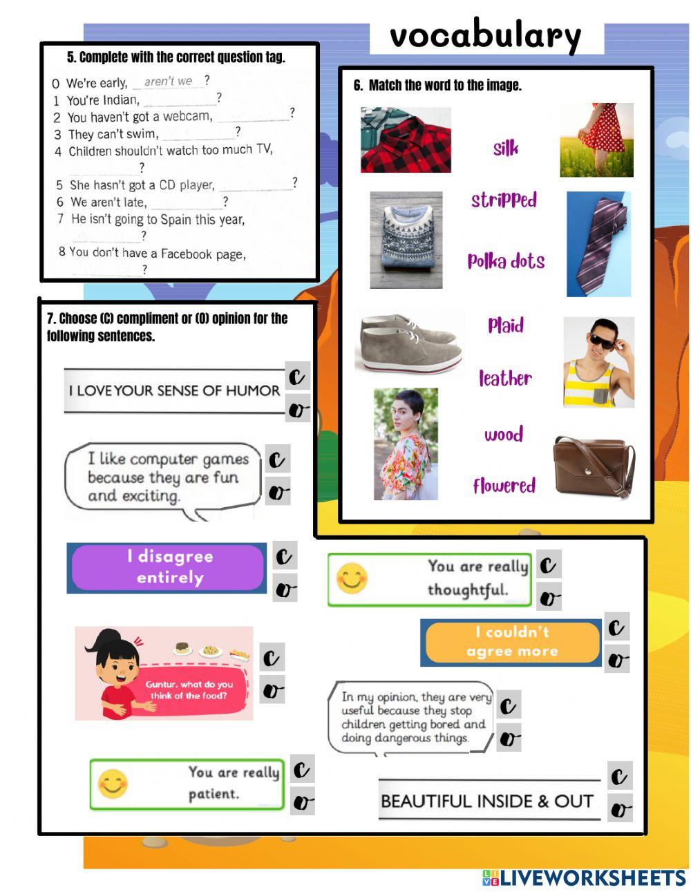 Review-2nd partial-English V