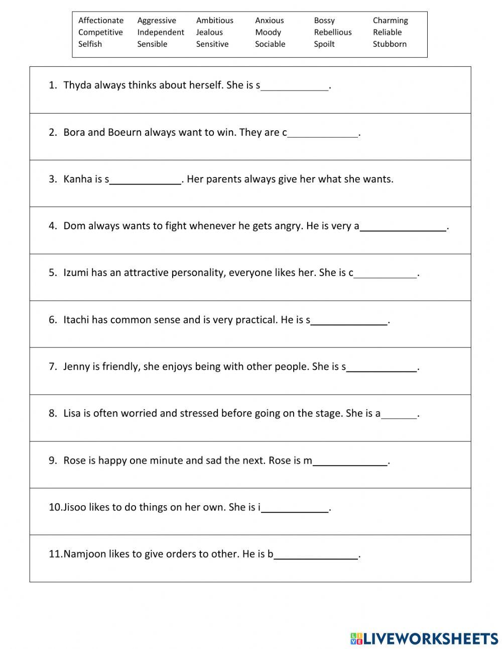 Unit 1B: Vocab Review worksheet Live Worksheets Unit 1B: Vocab Review worksheet Live Worksheets