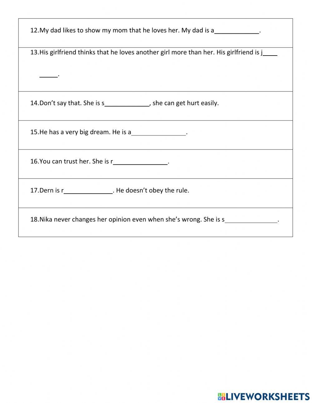 Unit 1B: Vocab Review