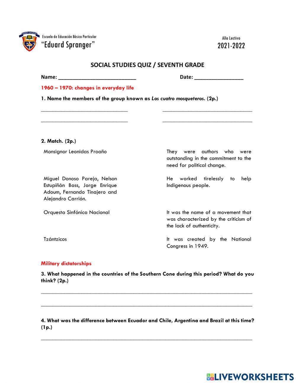 Military dictatorships in Ecuador