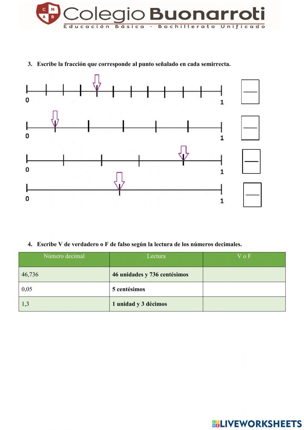Evaluación espejo 1r bloque Matemática