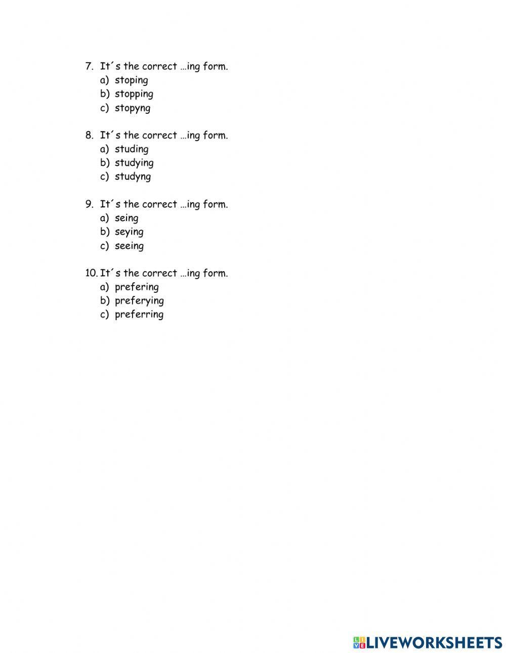 Quiz-Past Simple and Past Progressive