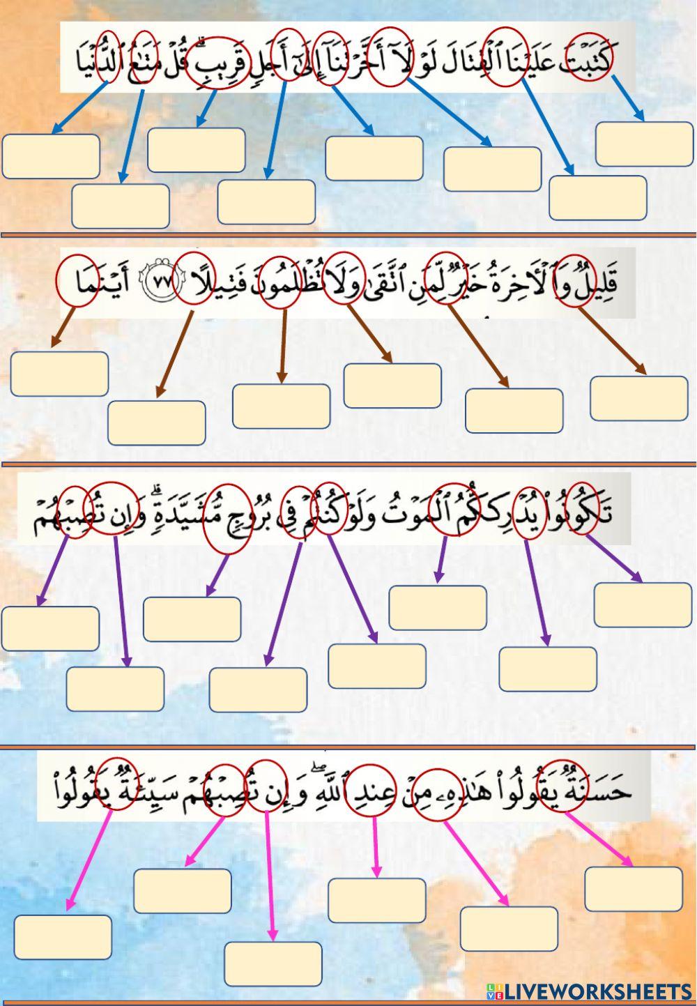 Mengenalpasti Hukum Tajweed ( TAJWEED 6 )