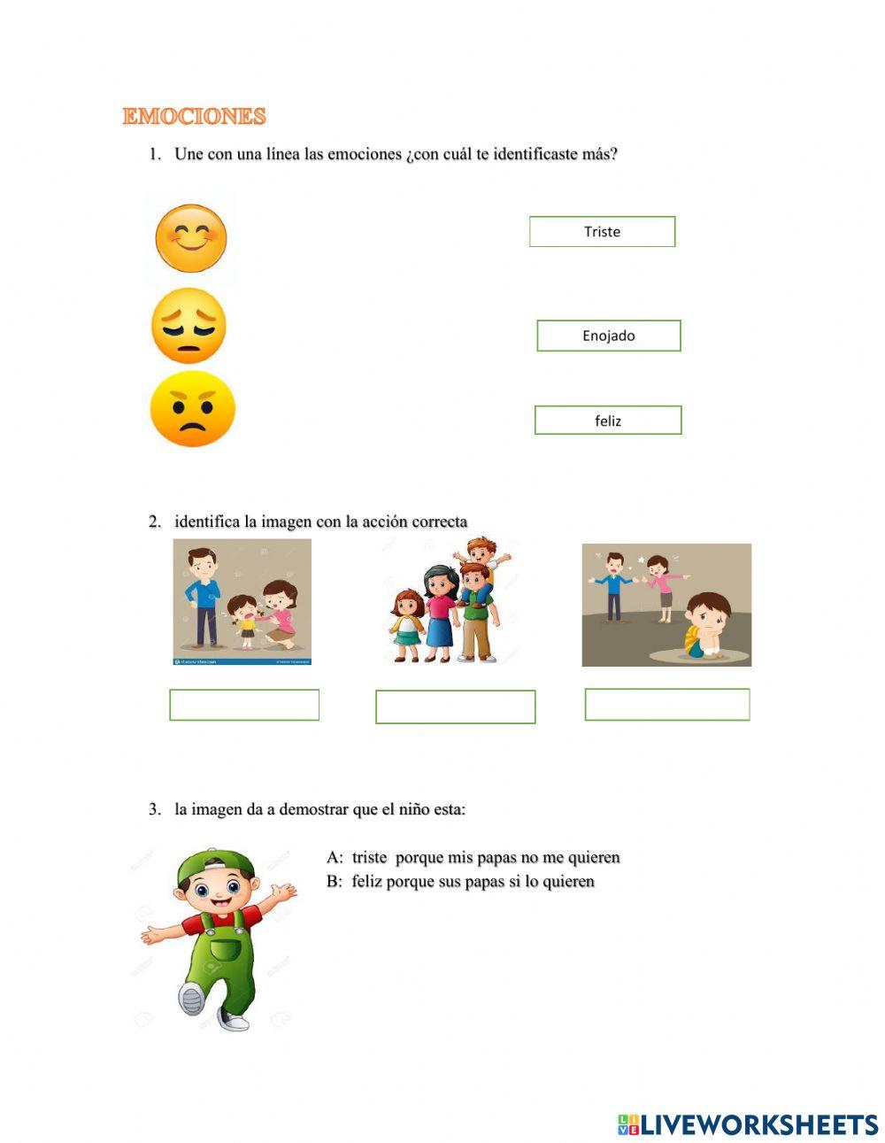 Las emociones en los niños