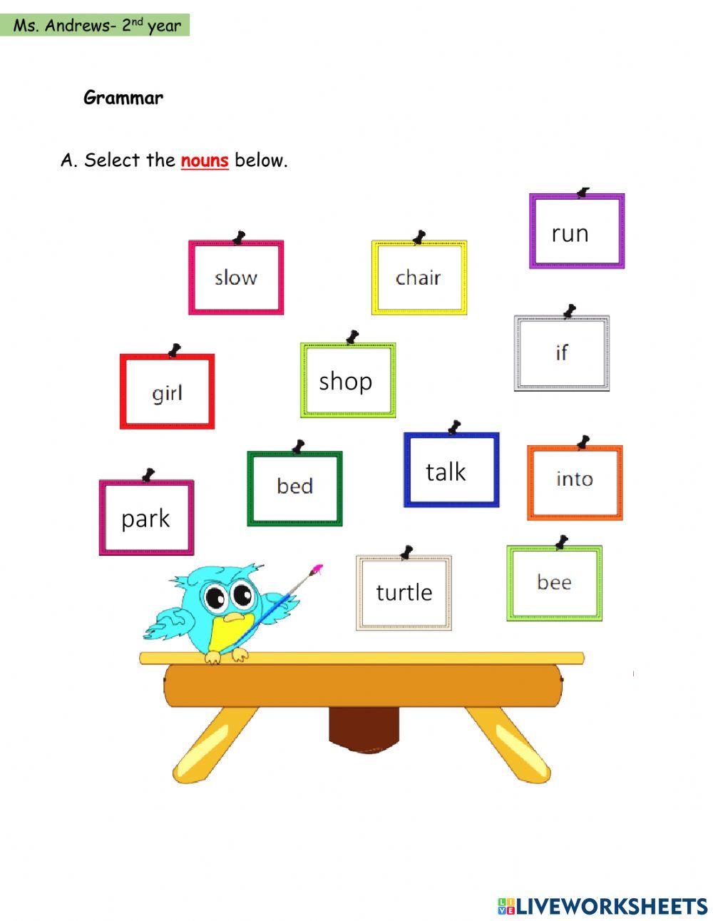 Term 1- Weekly Test Language Arts 2