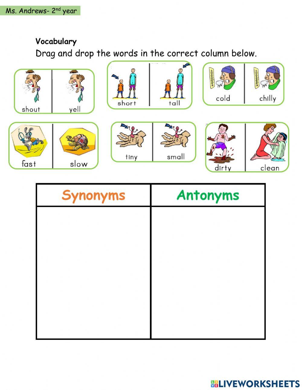 Term 1- Weekly Test Language Arts 2