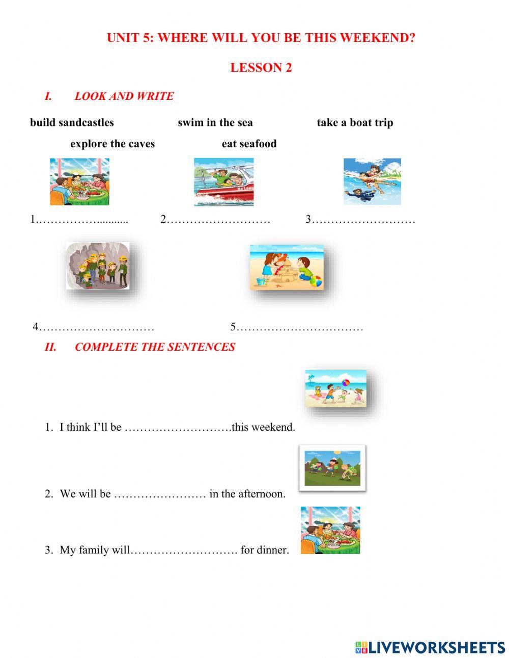 English 5 - Unit 5 - Lesson 2