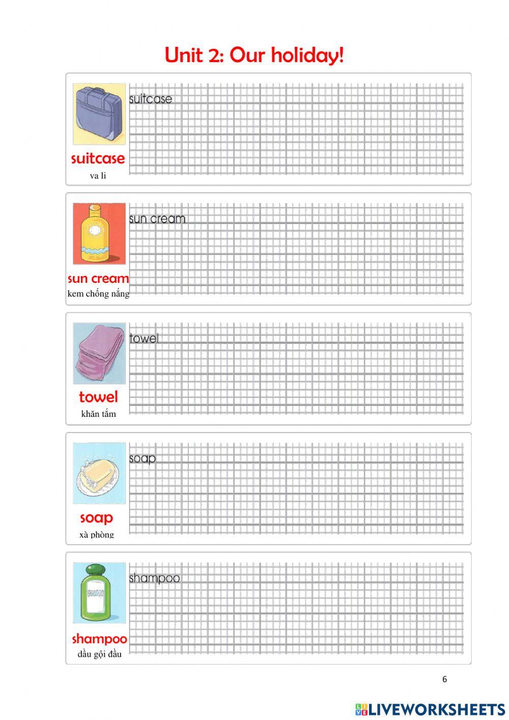Ff5 - unit 2 : our holiday!