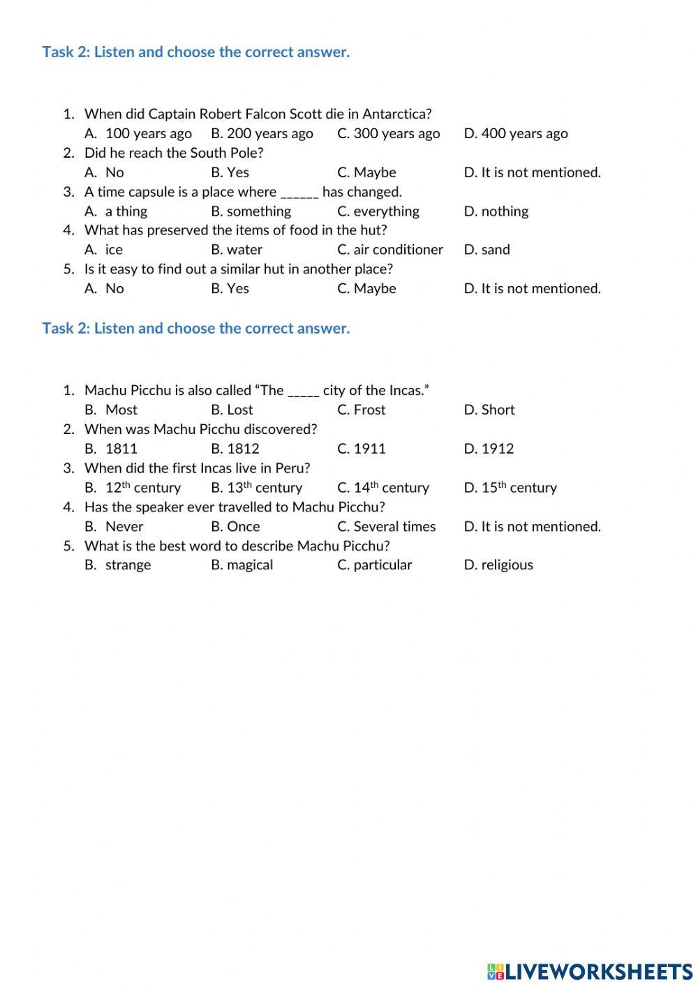 Life - 11 - listening