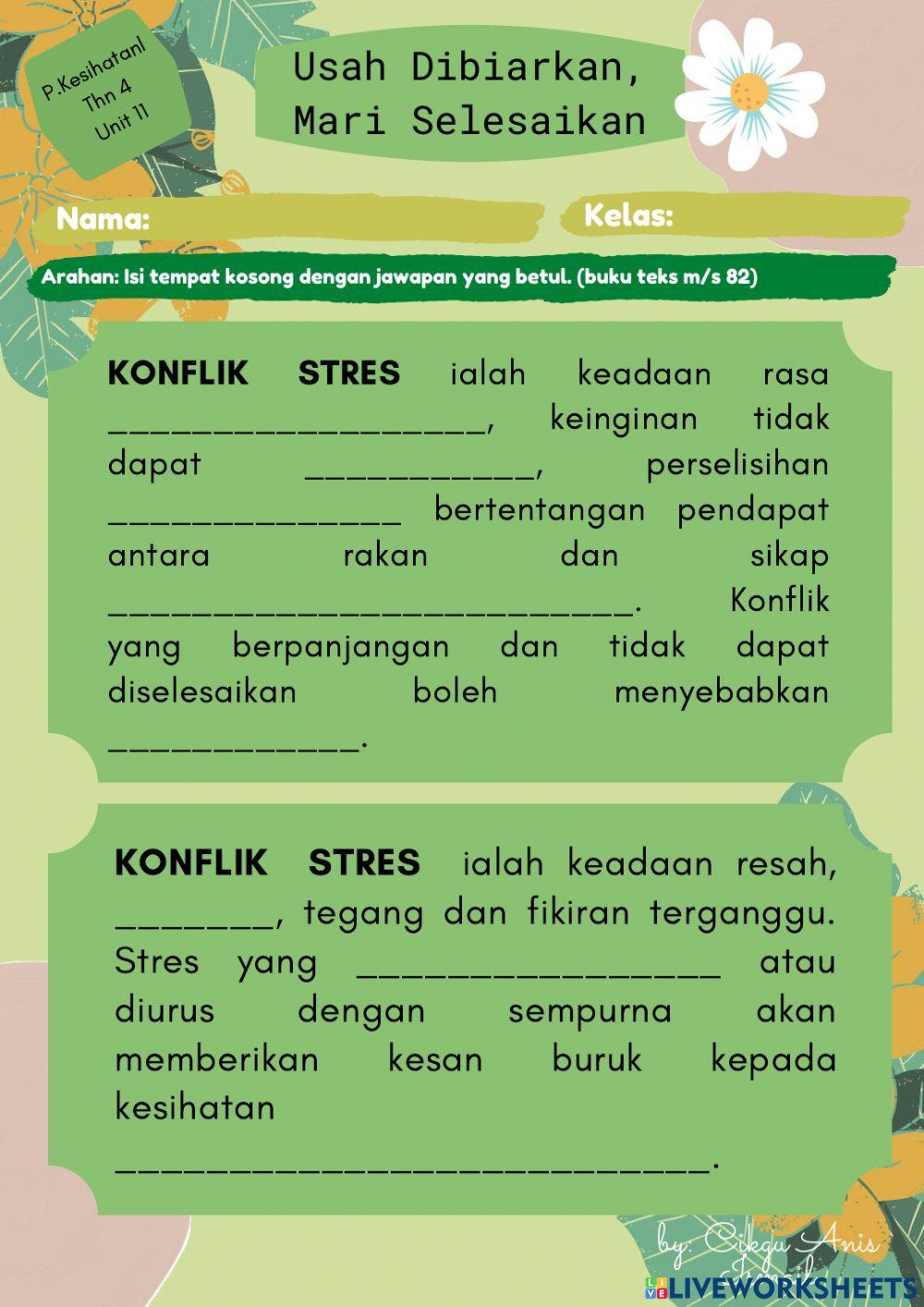 Usah dibiarkan, mari selesaikan