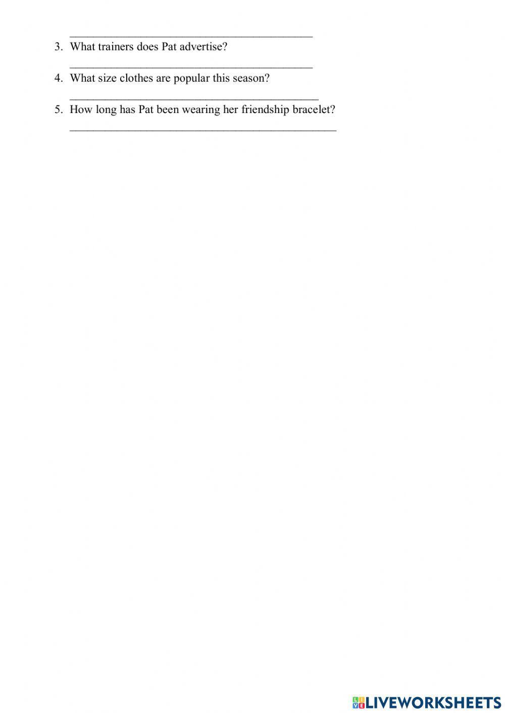 Form 7 Unit 2 Listening Version A