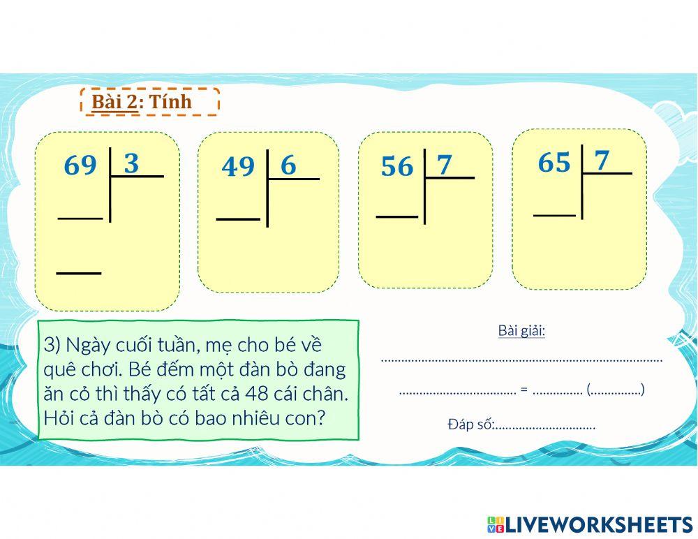 Bài cuối tuần 7