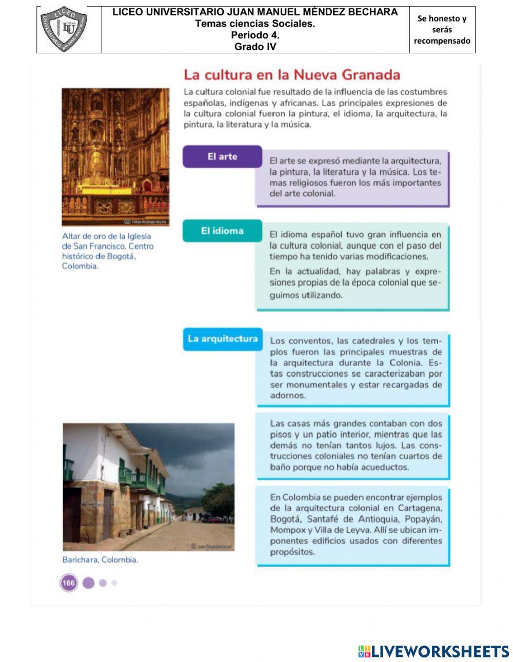 Sociedad y vida cotidiana en la colonia