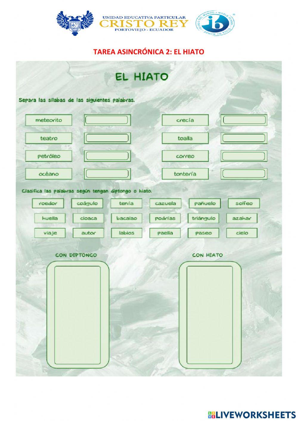 El hiato