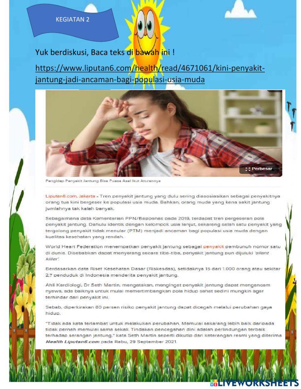 Peredaran Darahku Sehat