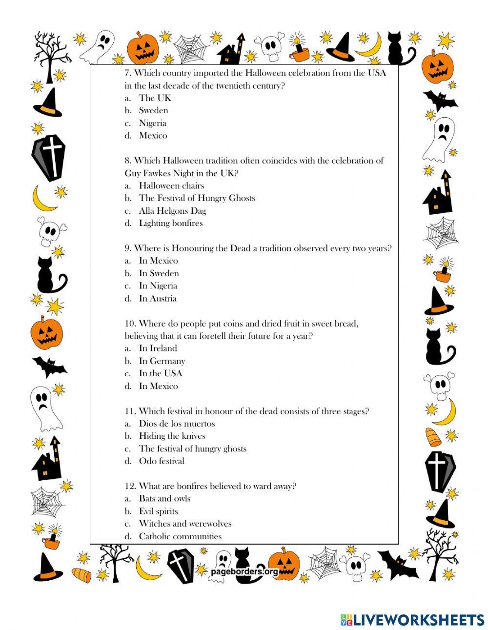 Unusual Halloween traditions around the world