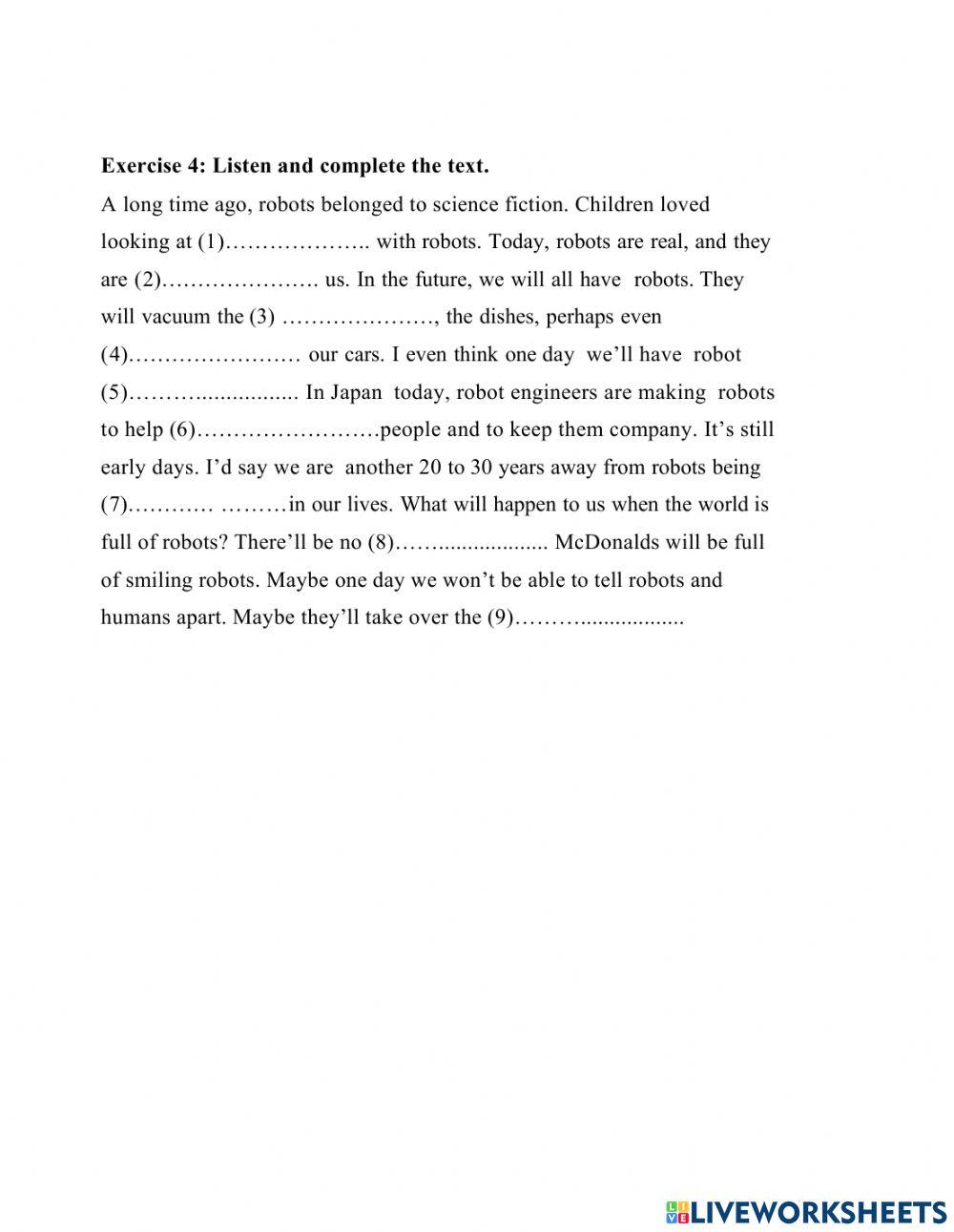 Listening- lesson 4- teacher's handout- dt3