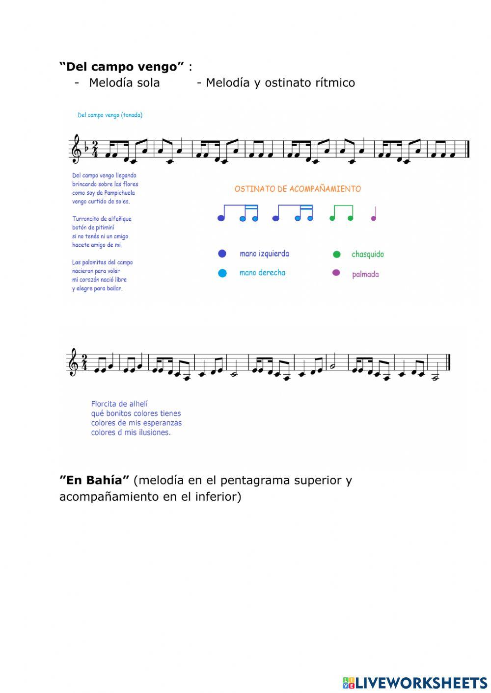 Semicorchea - corchea - semicorchea