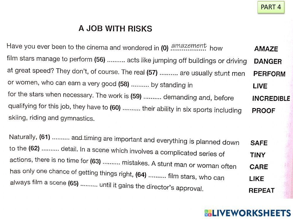 Use of English B2 P4