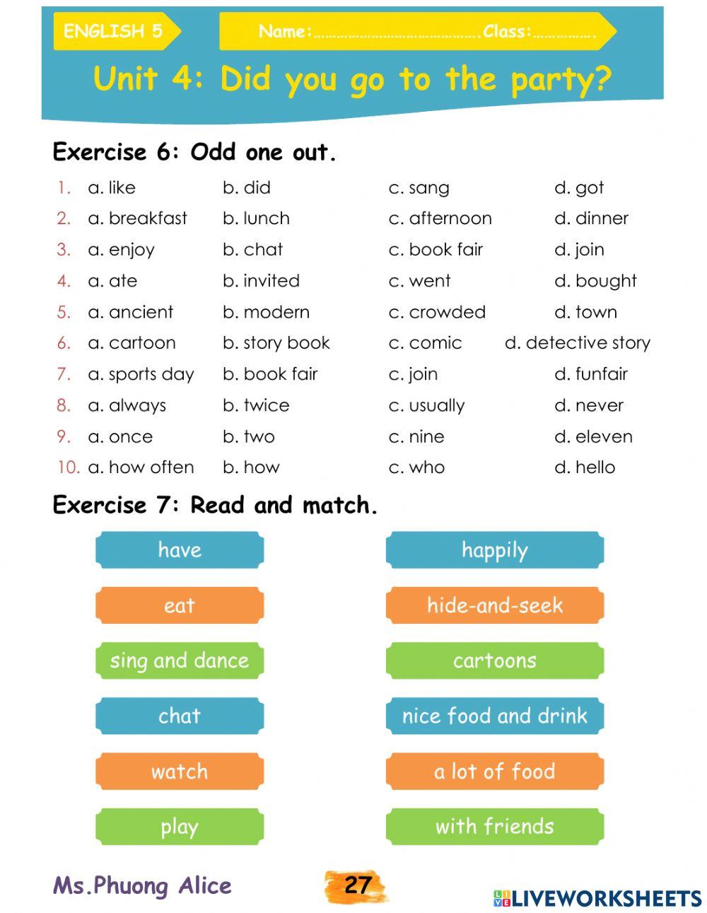 E5-U4-Did you go to the party?L2,3