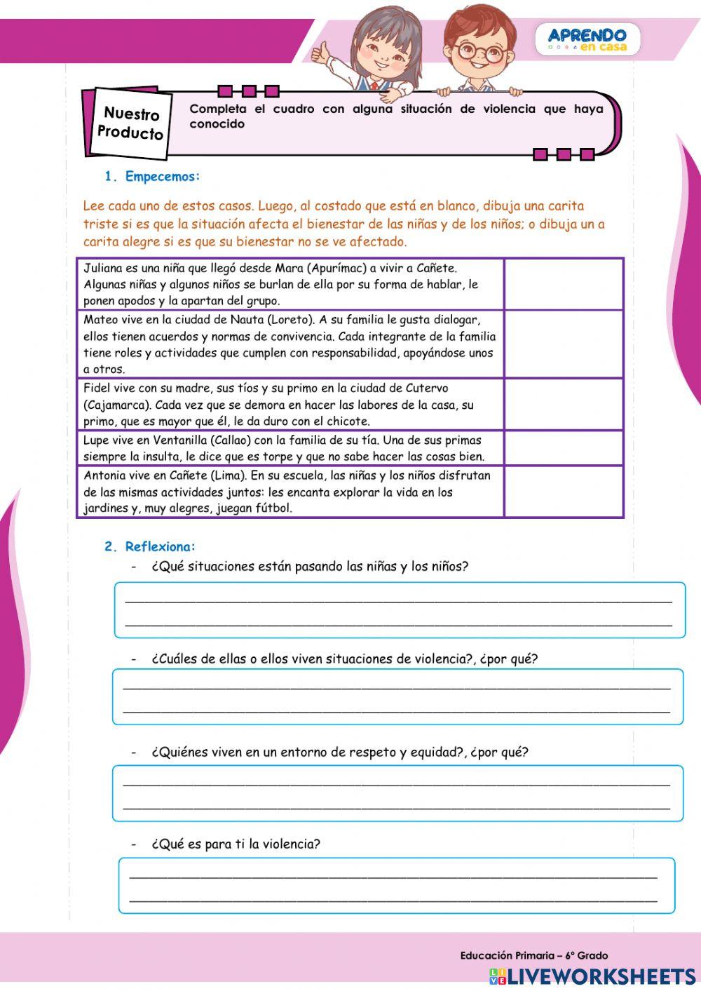 ¡Vivamos en un ambiente de respeto y equidad!