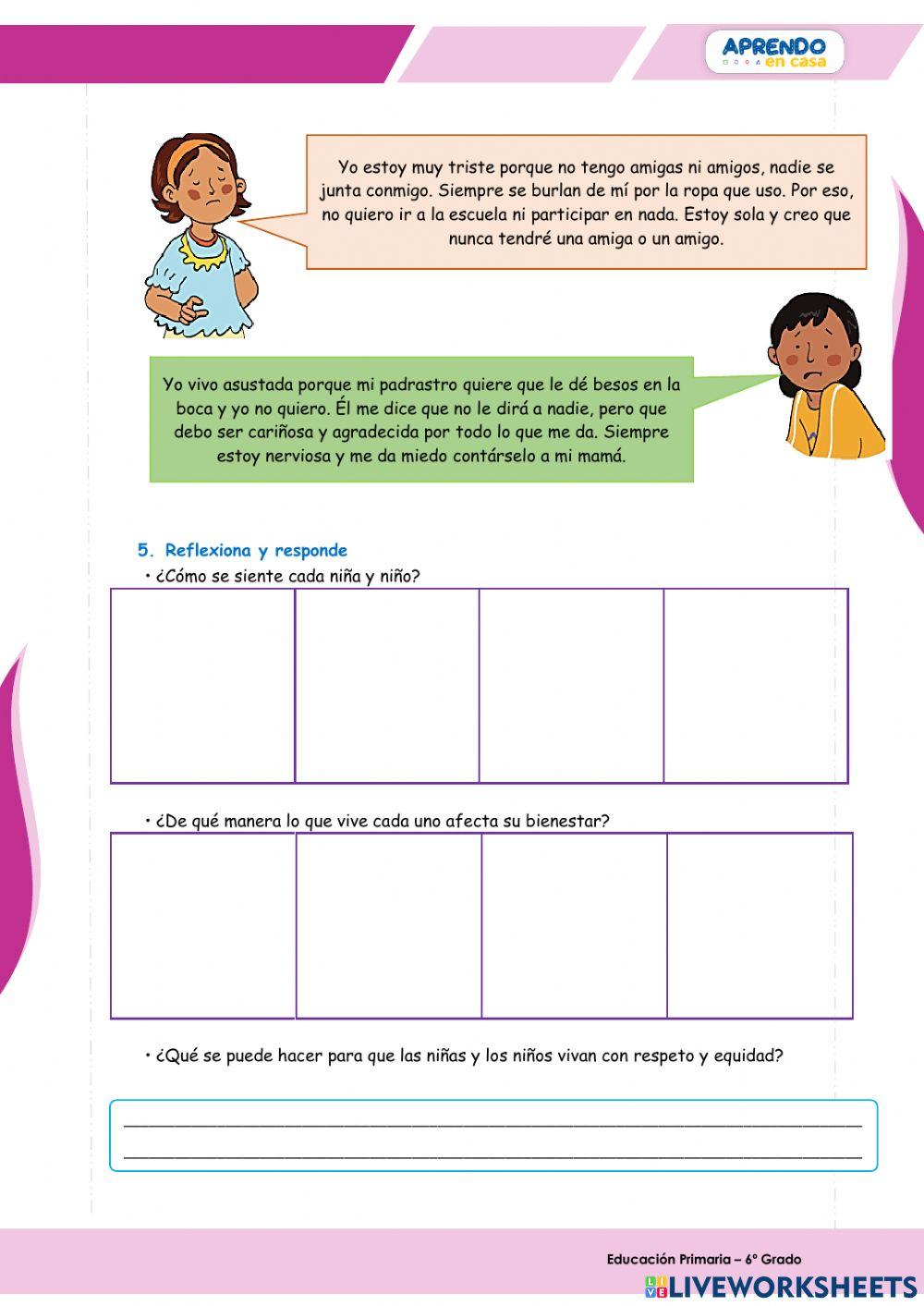 ¡Vivamos en un ambiente de respeto y equidad!